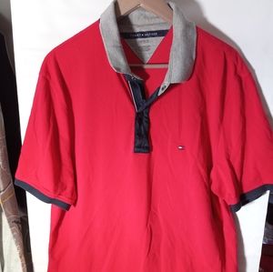 Tommy Hilfiger XXL Red Polo